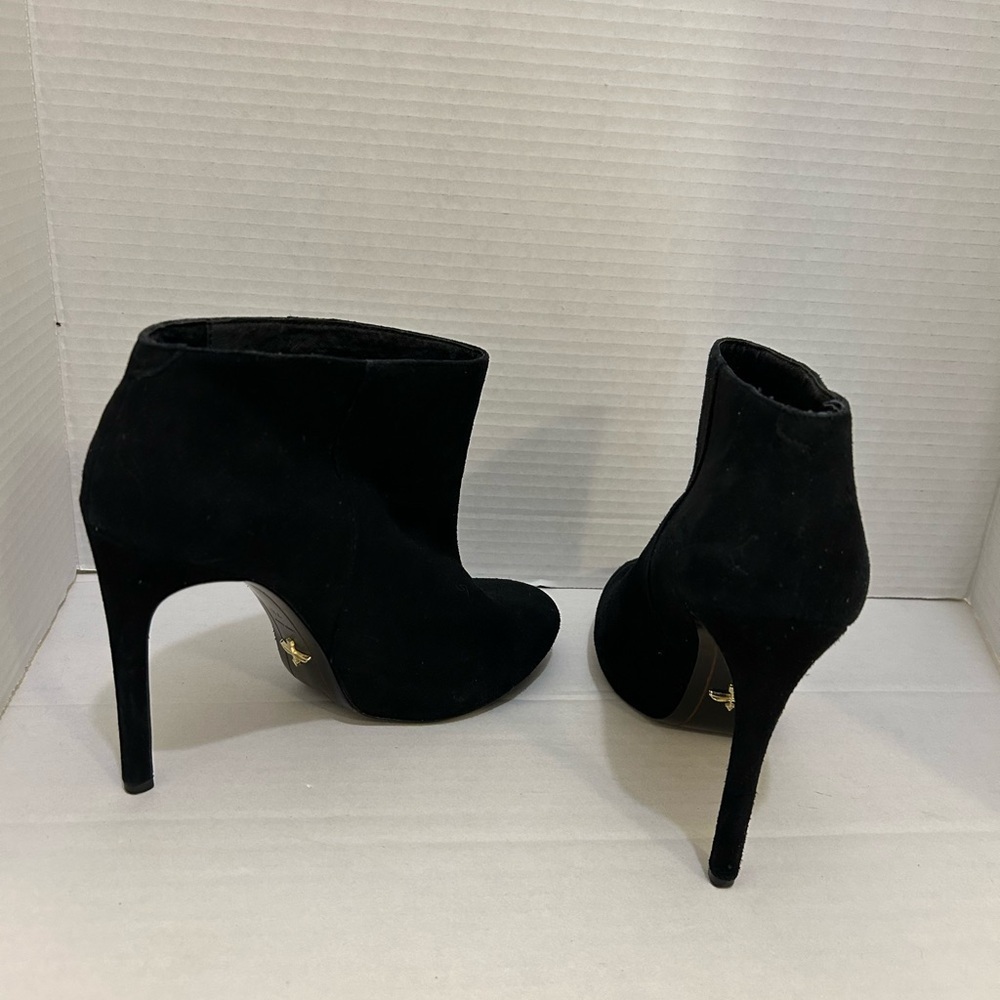Pour La Victoire Adelle Suede Booties size 7.5 women Y2K - Picture 7 of 11
